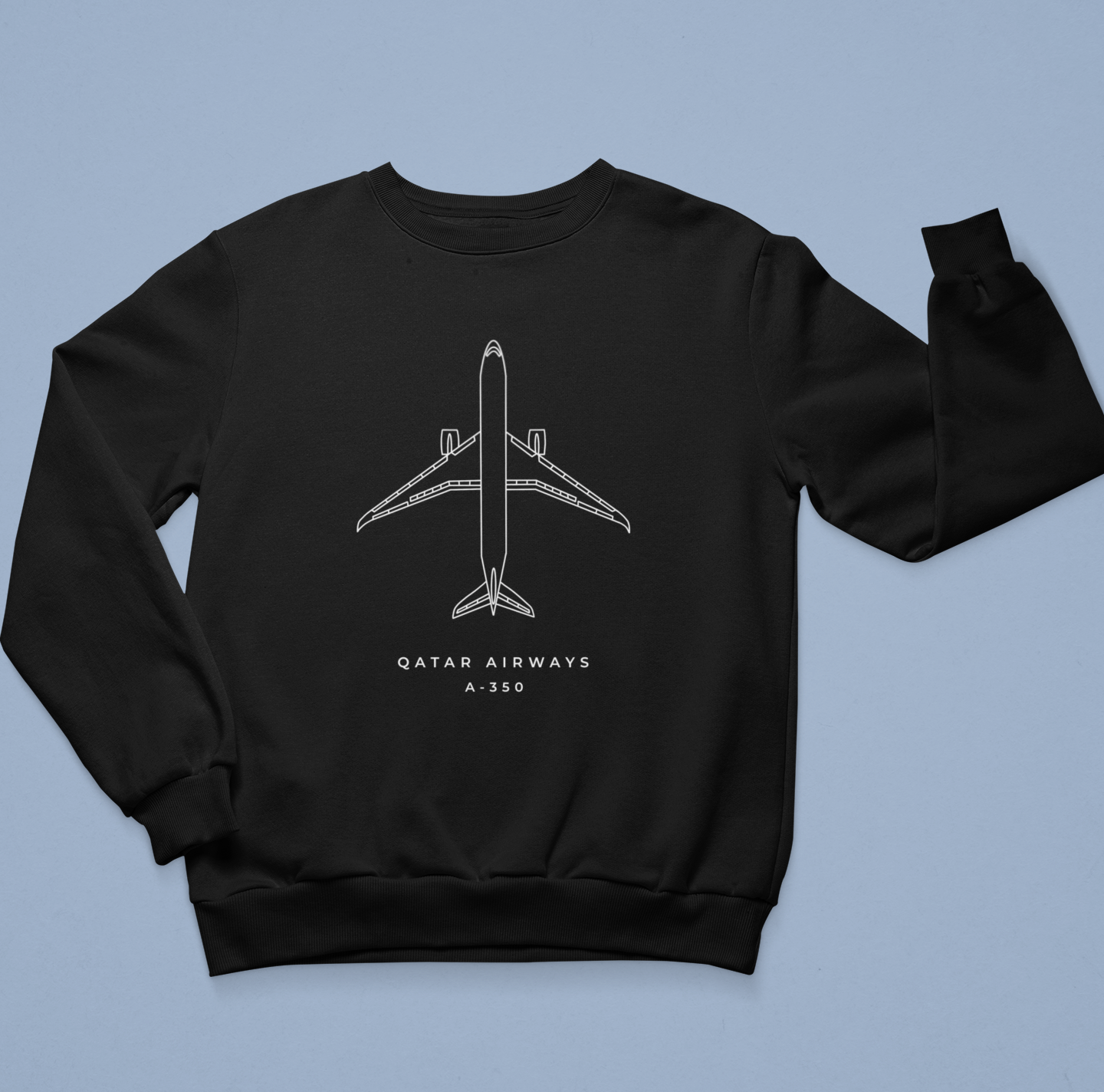 Sweatshirt Qatar Airways A350