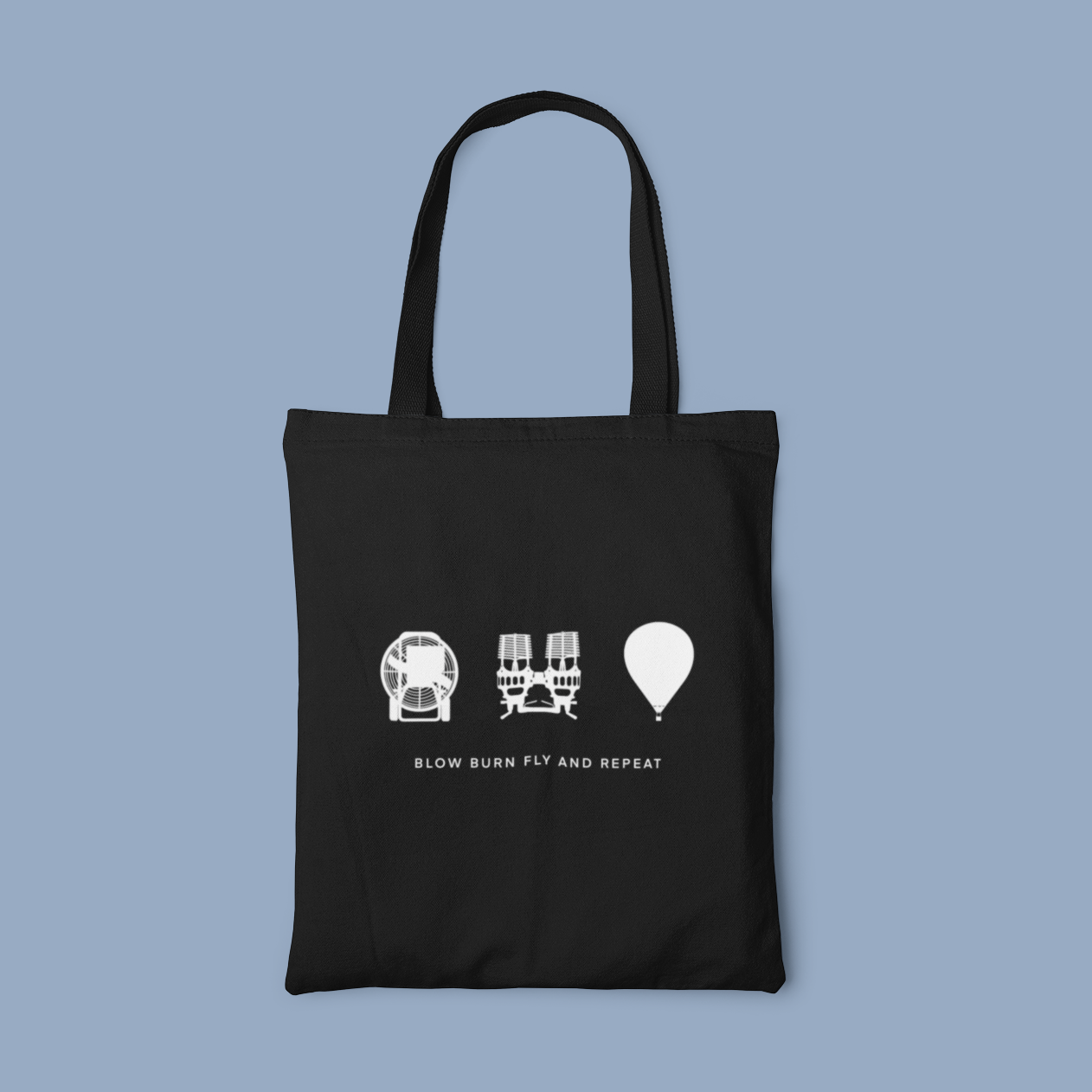 Tote Bag Flying and Repeat