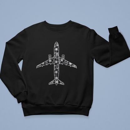 Sweatshirt Avion Fleuri