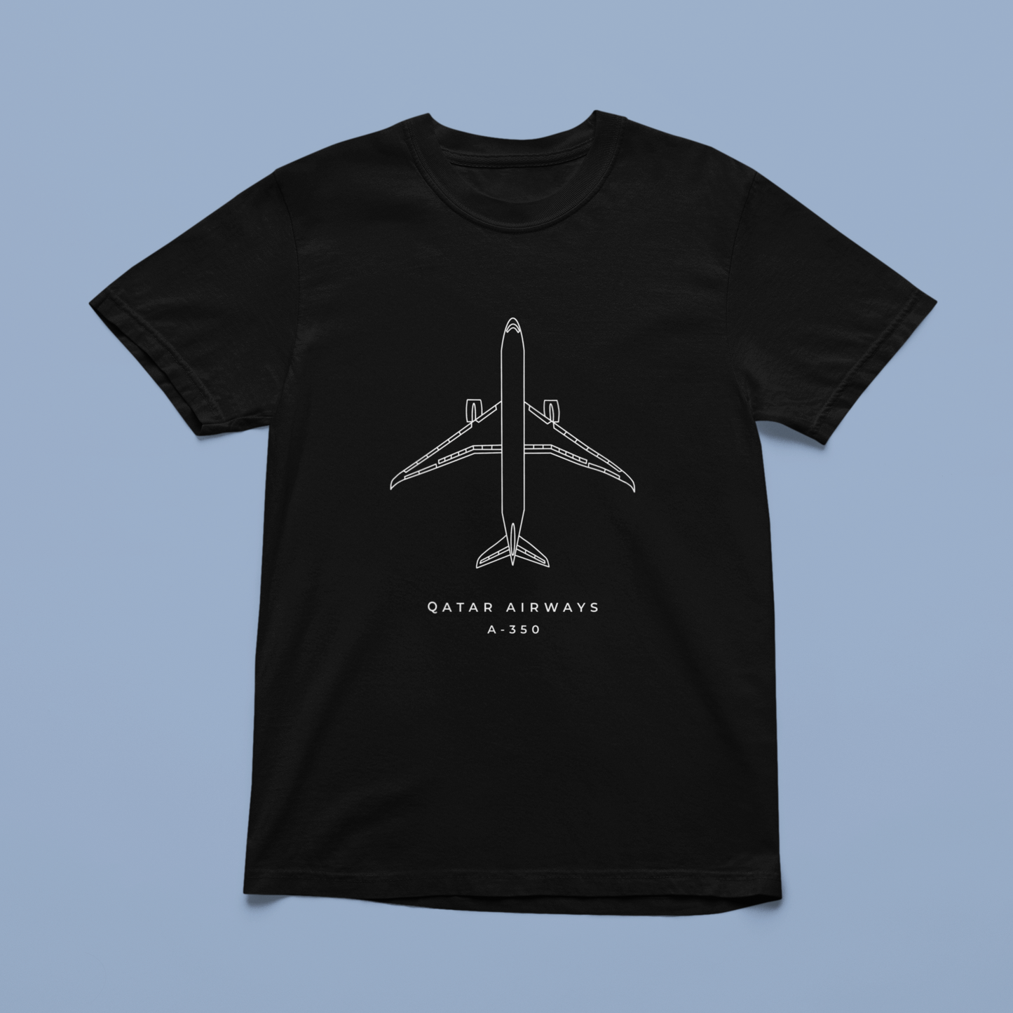 T-Shirt Qatar Airways A350