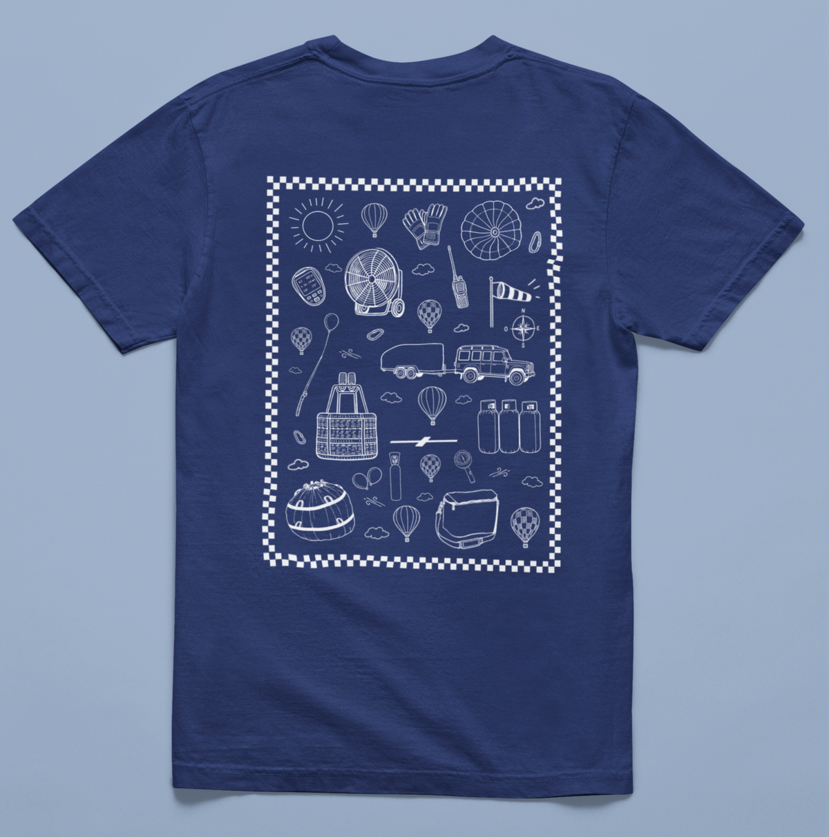 Hot air balloon starter pack T-shirt 