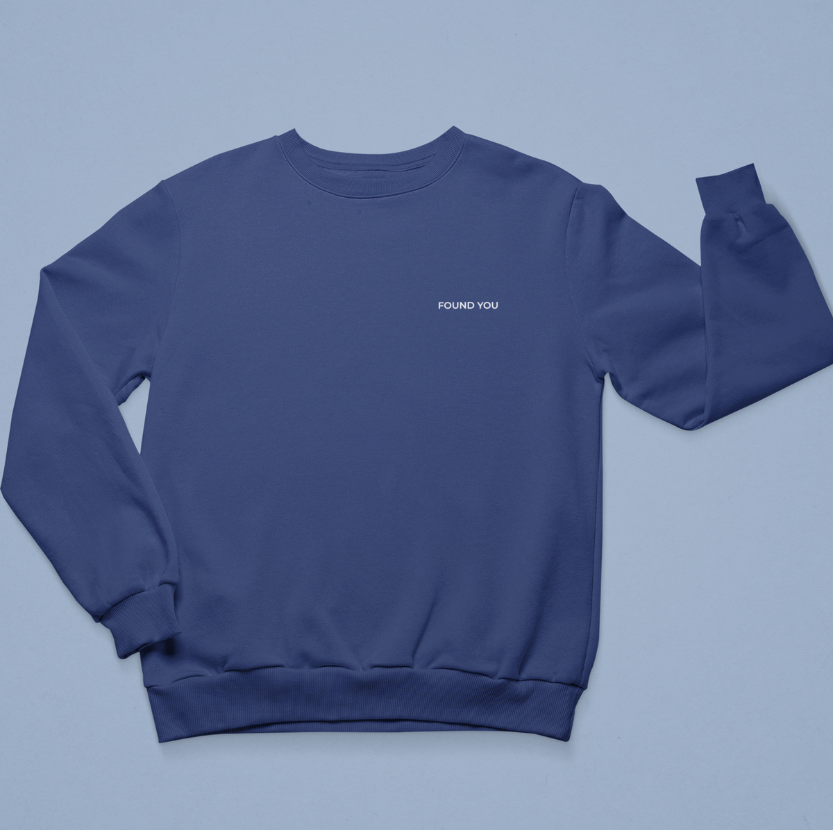 Sweatshirt "found you" x2