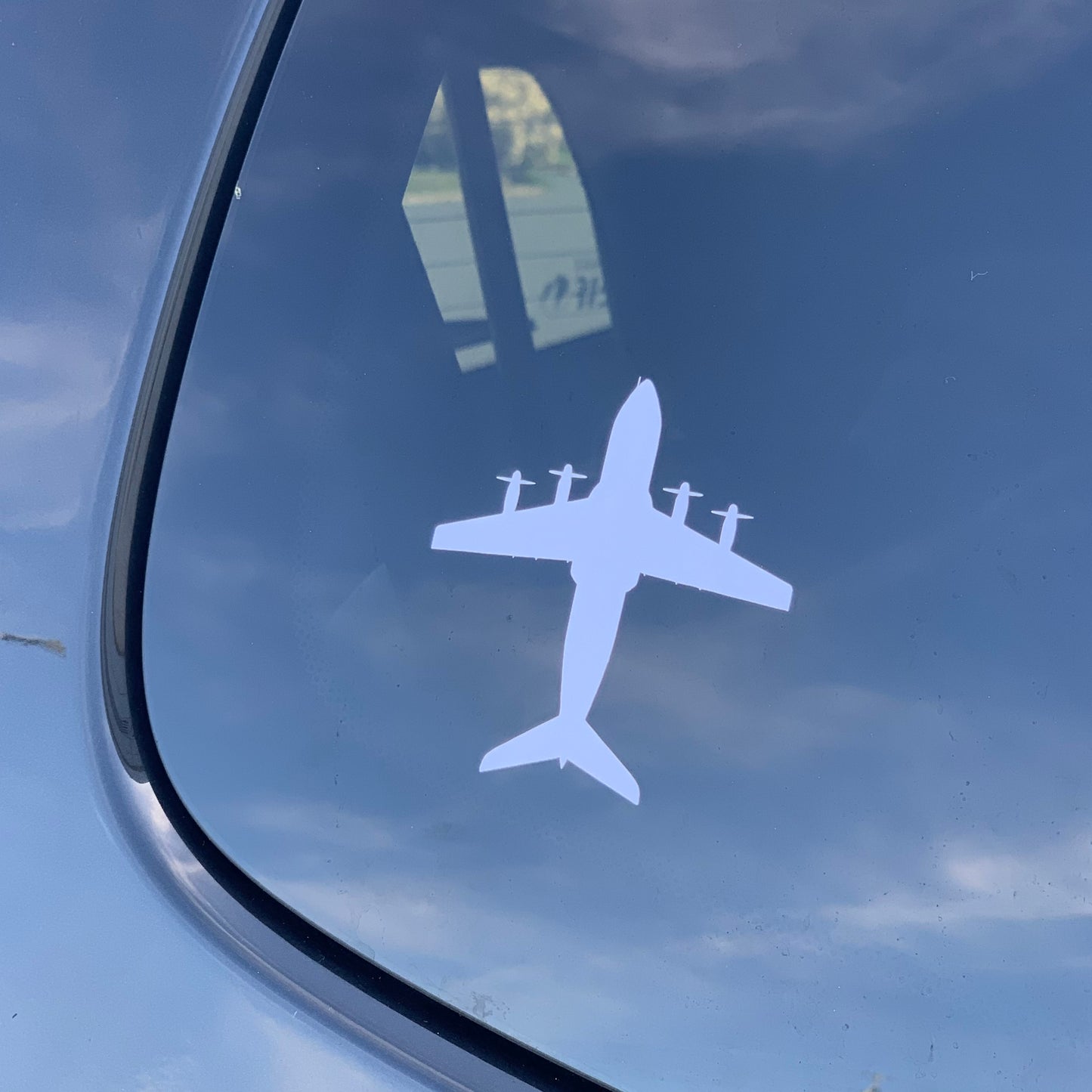 Autocollant Silhouette Avion