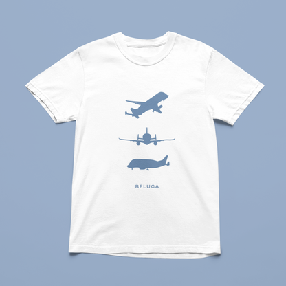 T-shirt Silhouettes Beluga