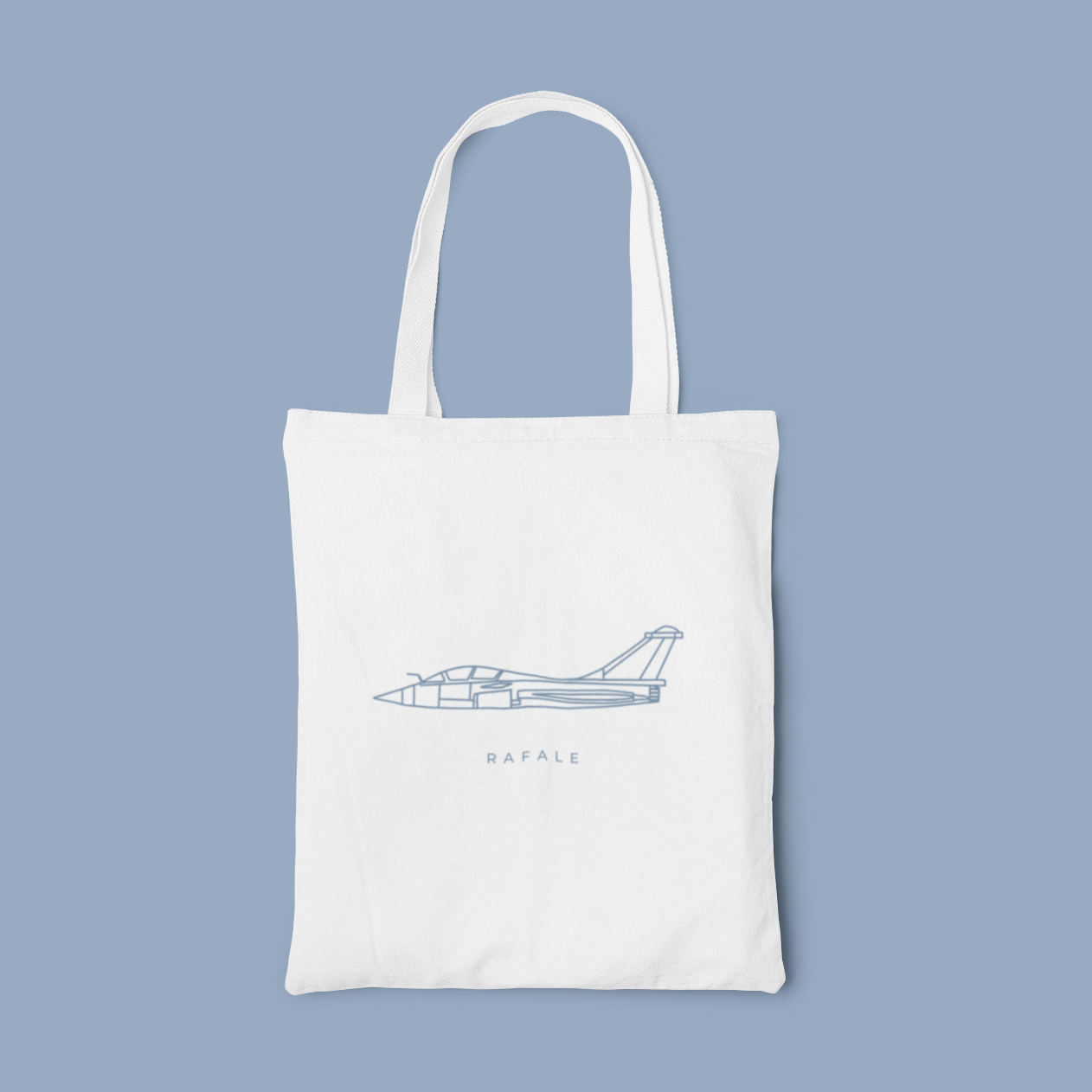 Tote Bag Rafale de côté