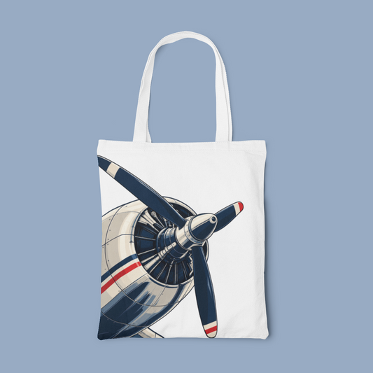 Tote Bag hélice d’avion 