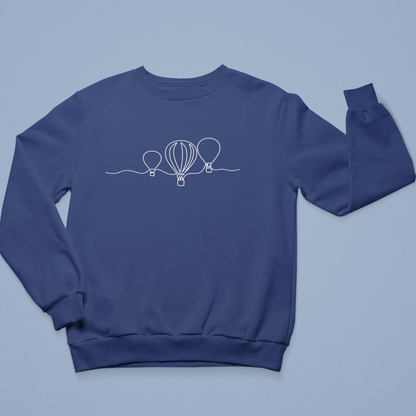 Sweatshirt Montgolfières