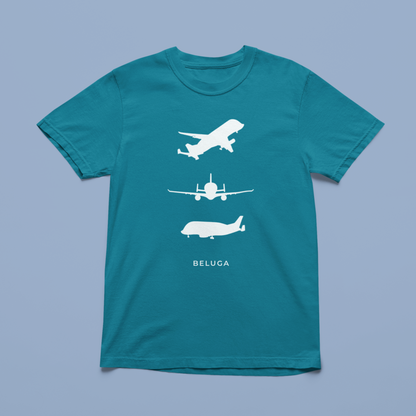 T-shirt Silhouettes Beluga
