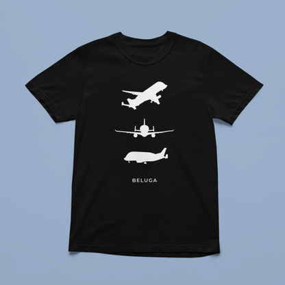 T-shirt Silhouettes Beluga