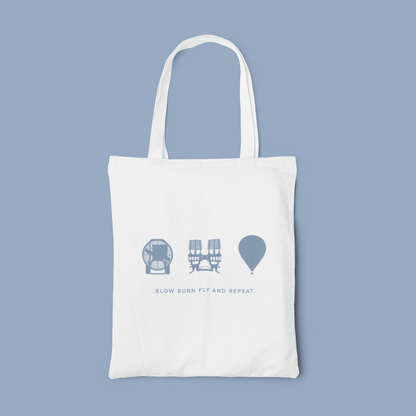 Tote Bag Flying and Repeat