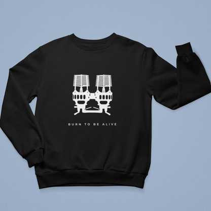 sweatshirt brûleur de montgolfière
