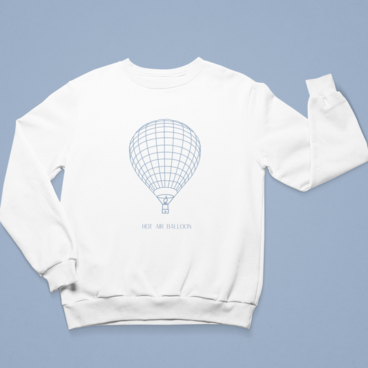 sweatshirt enveloppe de montgolfière