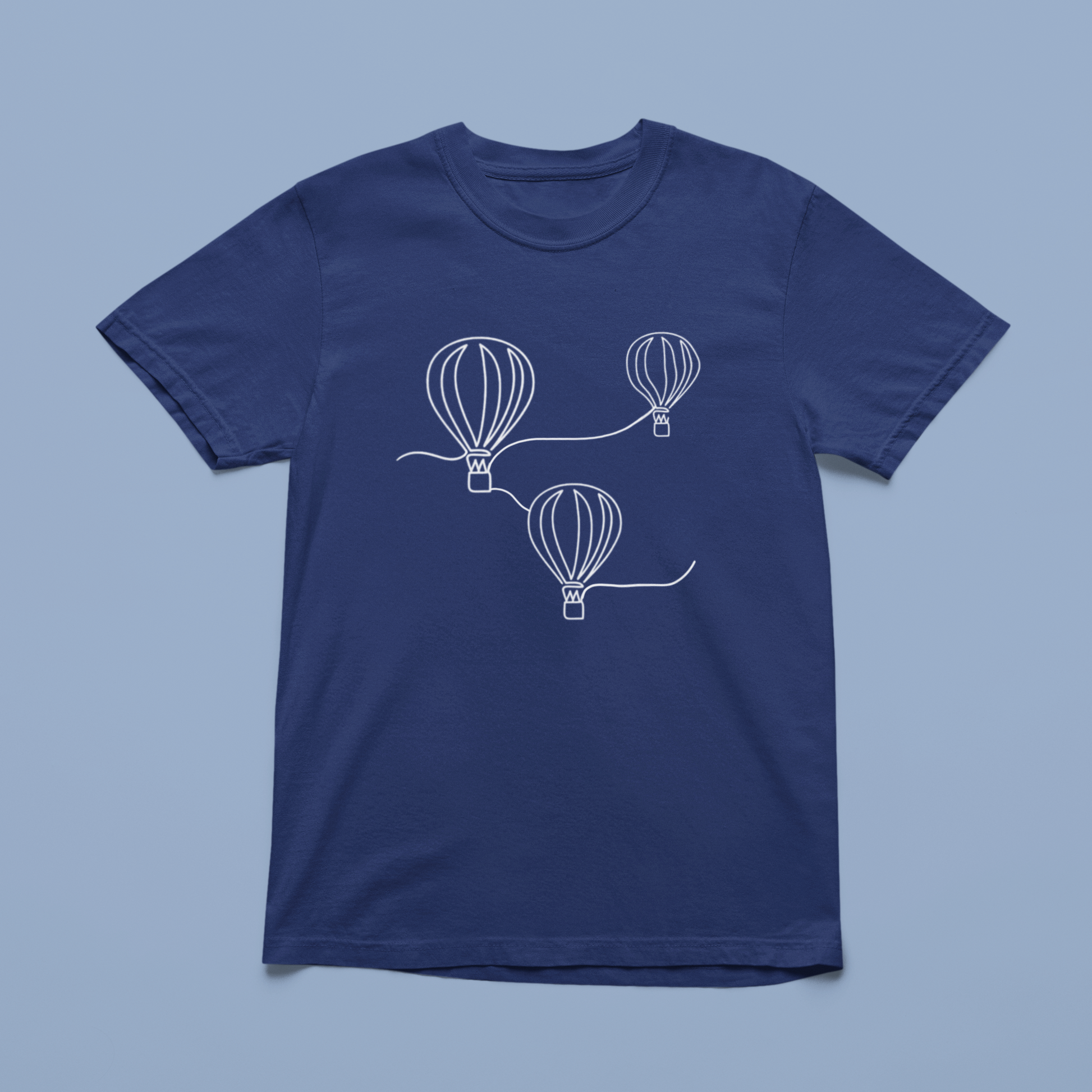 tshirt montgolfière reliés